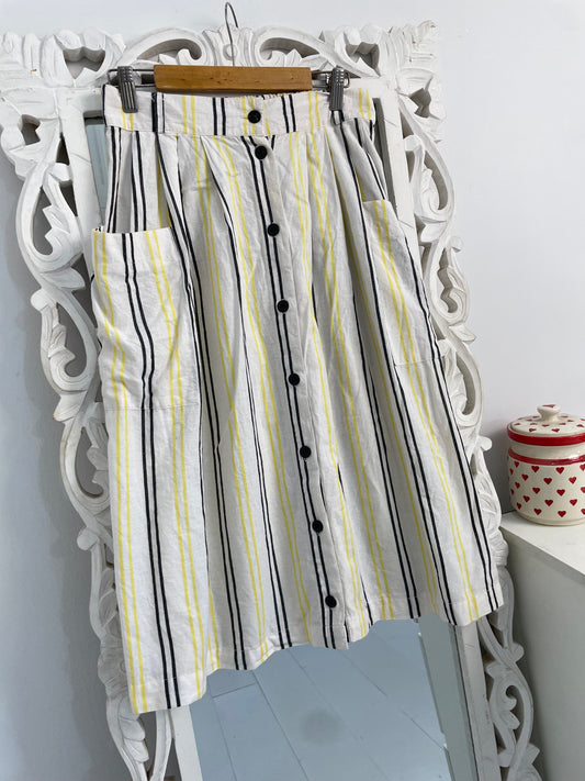 Linen Skirt-Waist 28 to 32