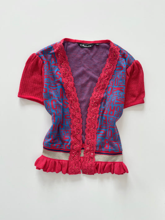 Ke Jie Y2k Lace Top-Bust 36 to 38