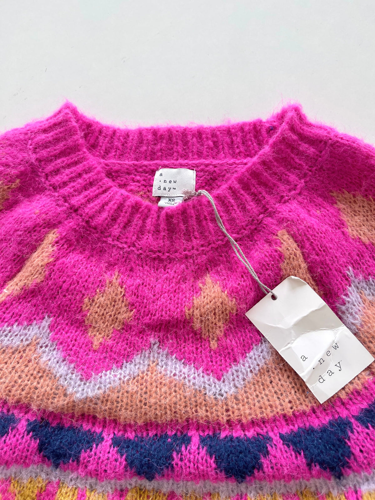 A New Day New Tagged Chunky Pinterest Sweater-Bust 40