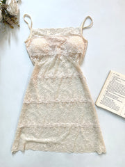 Lingerie Sheer Lace Dress-Bust 30 to 32