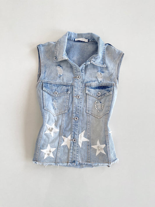 Denim Jacket-Bust 38