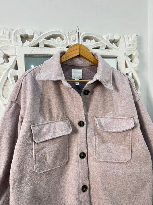 H&M Super Thick Shacket-Chest 44