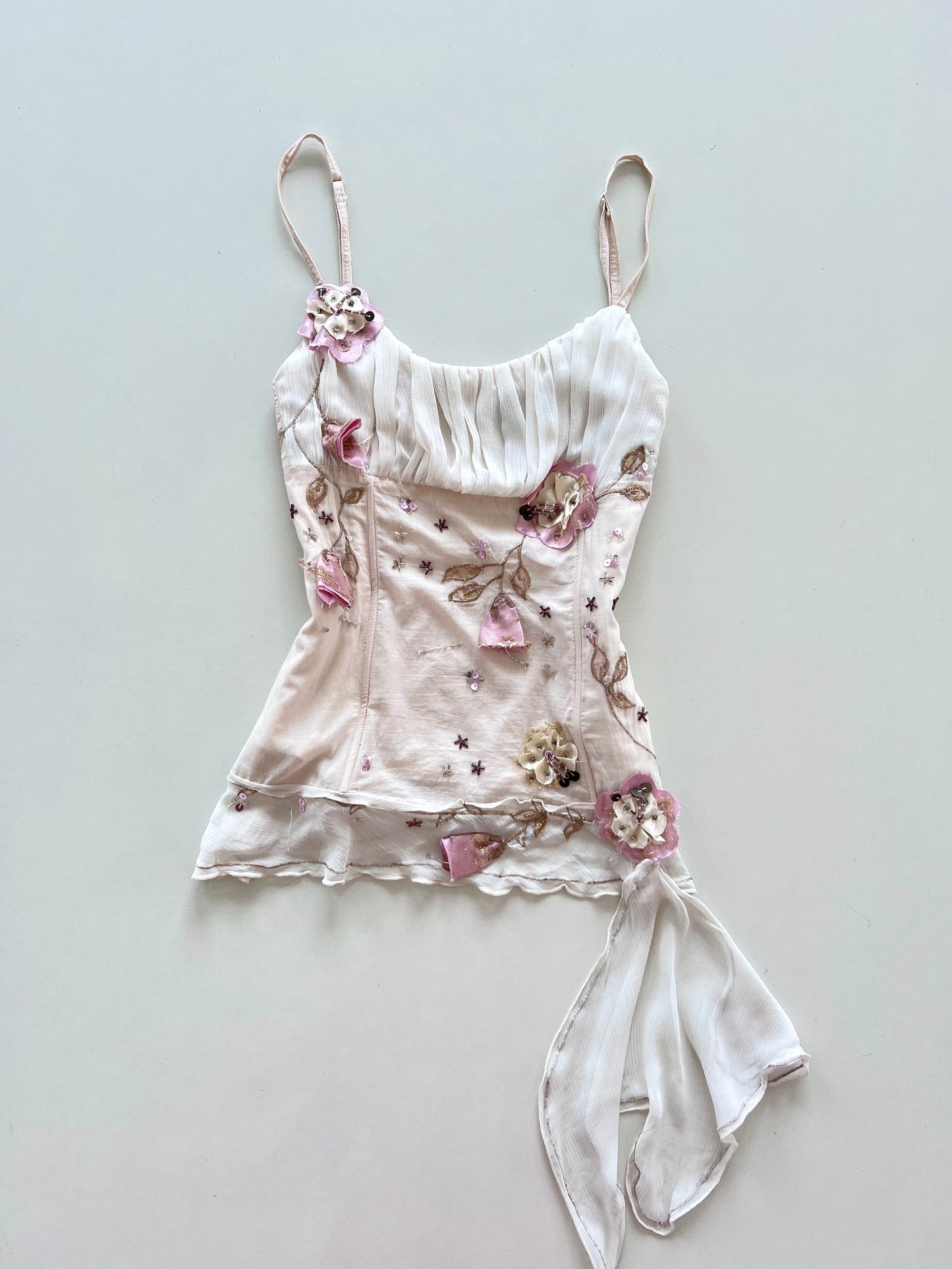 Crossroads Vintage Embroidered Top-Bust 36 to 38