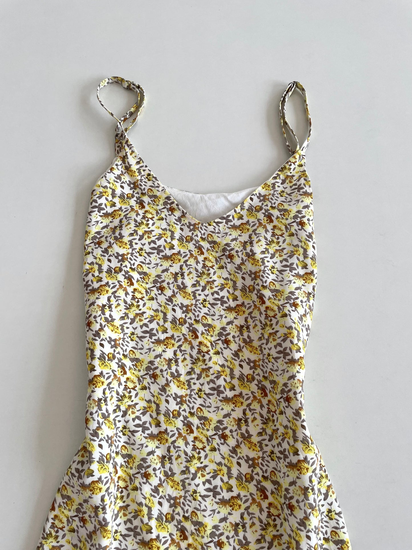 Asymmetric Slip Dress-Bust 36