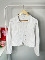 Load image into Gallery viewer, Pearl Denim Jacket-Bust 44
