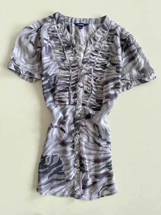 Reitmans Sheer Vintage Shirt-Bust 38