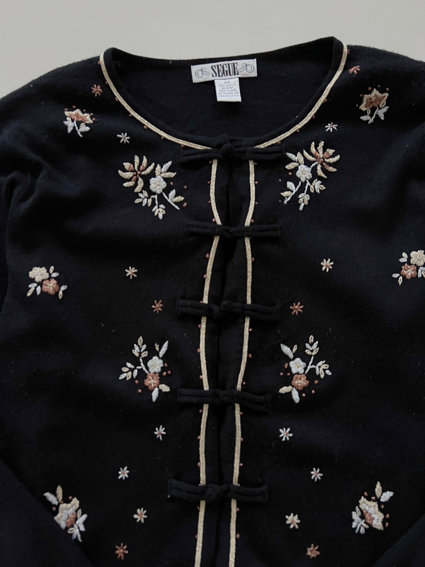 Segue Embroidered Sweater-Bust 52