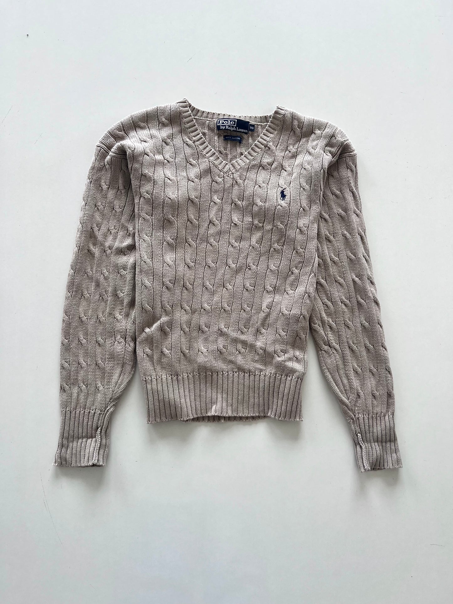 Ralph Lauren 100% Cotton Vintage Sweater-Bust 46
