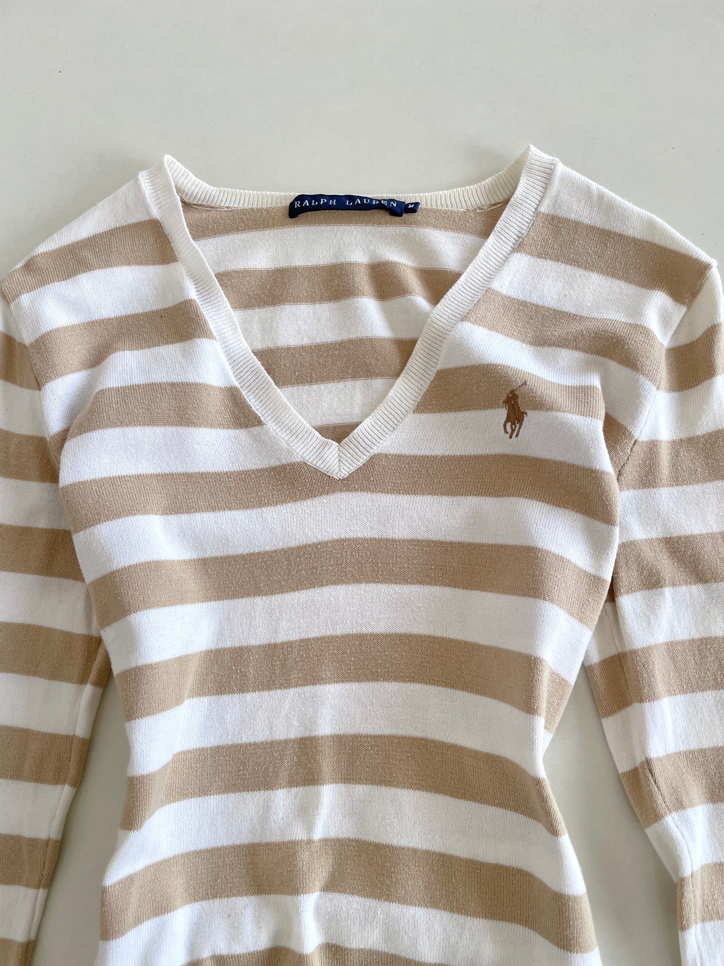 Ralph Lauren 100% Pima Cotton Vintage Sweater-Bust 34 to 36