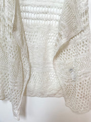 Sheer Crochet Shrug-Bust 34 to 36