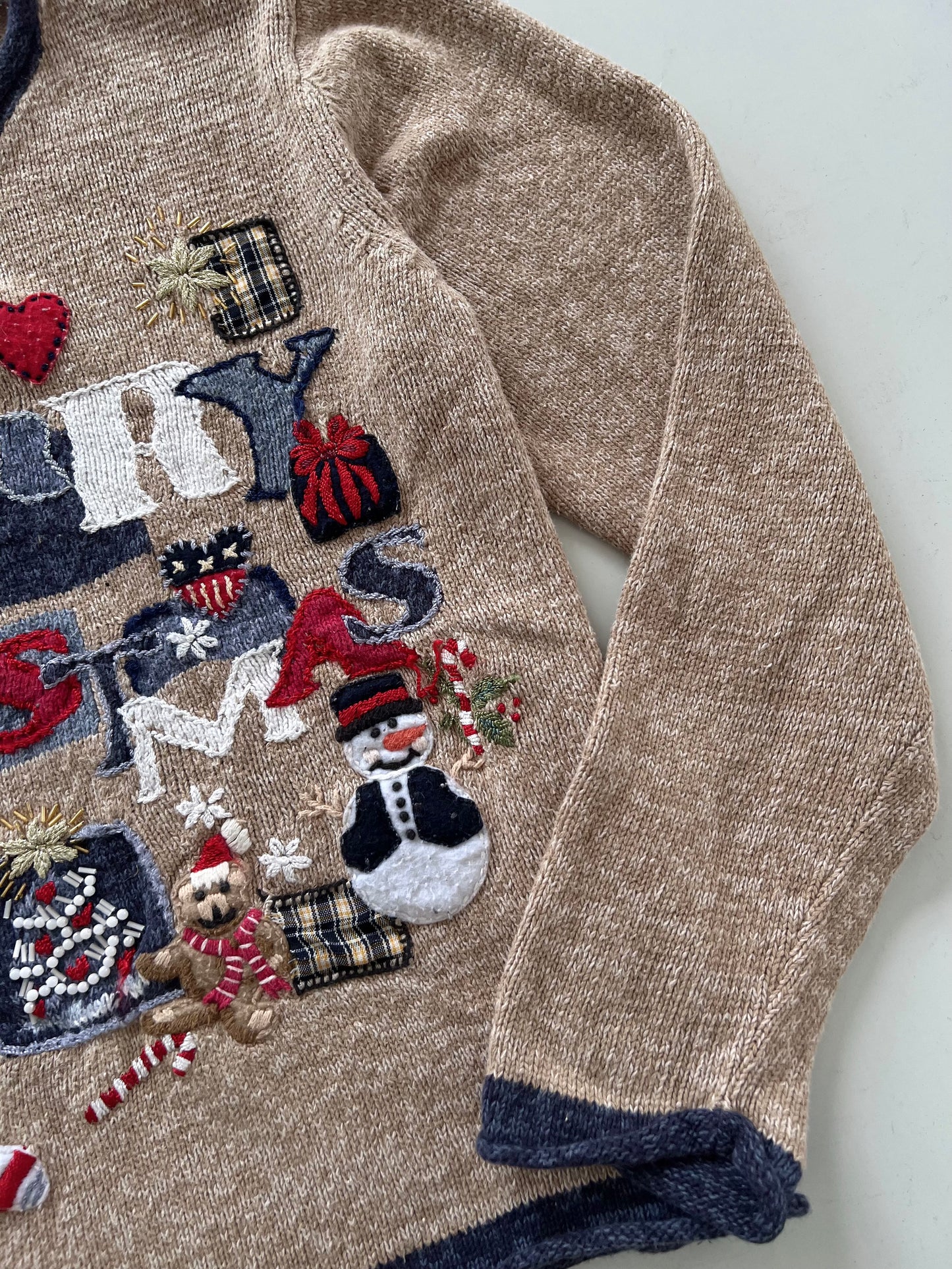Tiara International Christmas Sweater-Bust 40