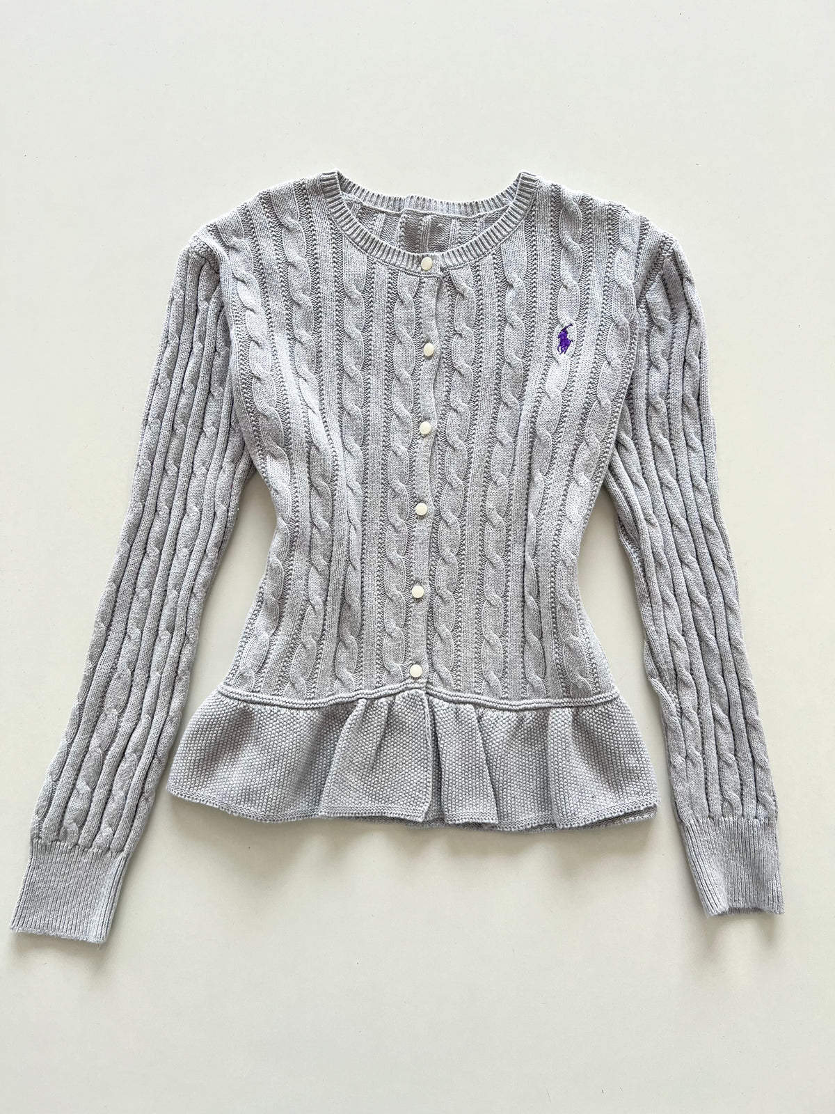 Ralph Lauren 100% Cotton Vintage Cardigan-Bust 40