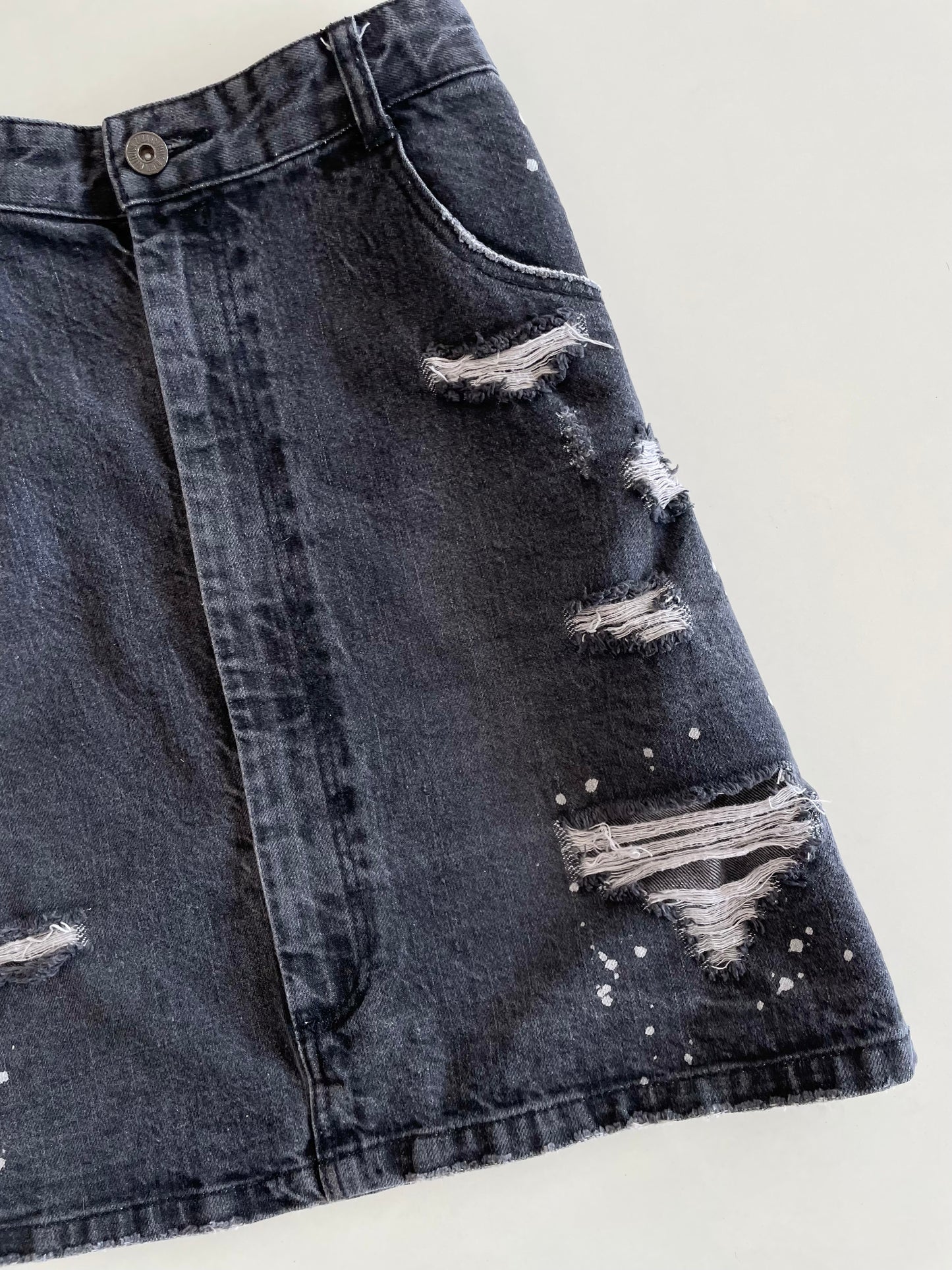 Zara Denim Skirt-Waist 30