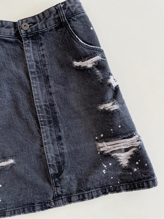 Zara Denim Skirt-Waist 30