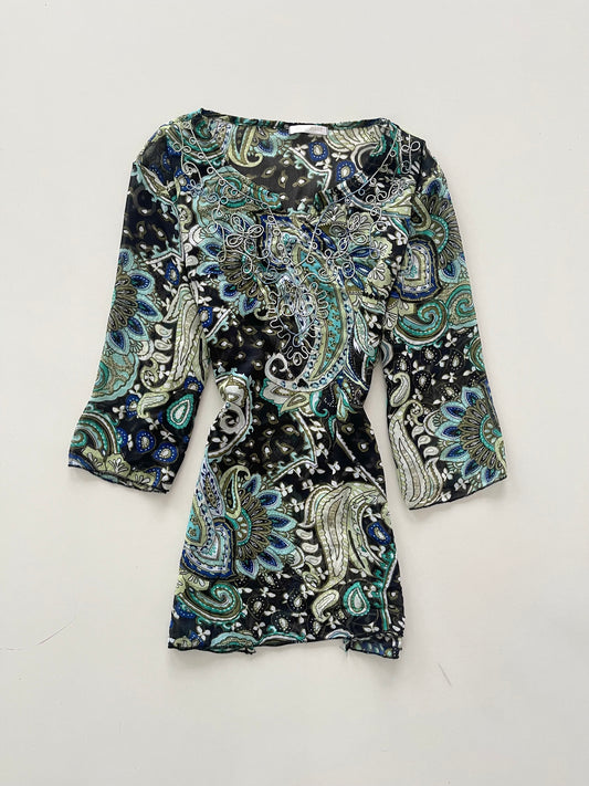 Holy Bird Sheer Top-Bust 46
