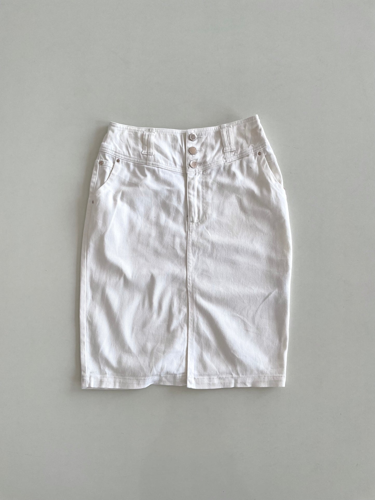 Morgan Vintage Denim Skirt-Waist 28