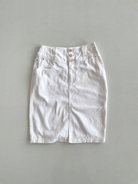 Morgan Vintage Denim Skirt-Waist 28