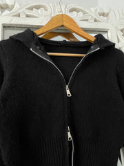 Chunky Soft Zipper Sweater-Bust 34