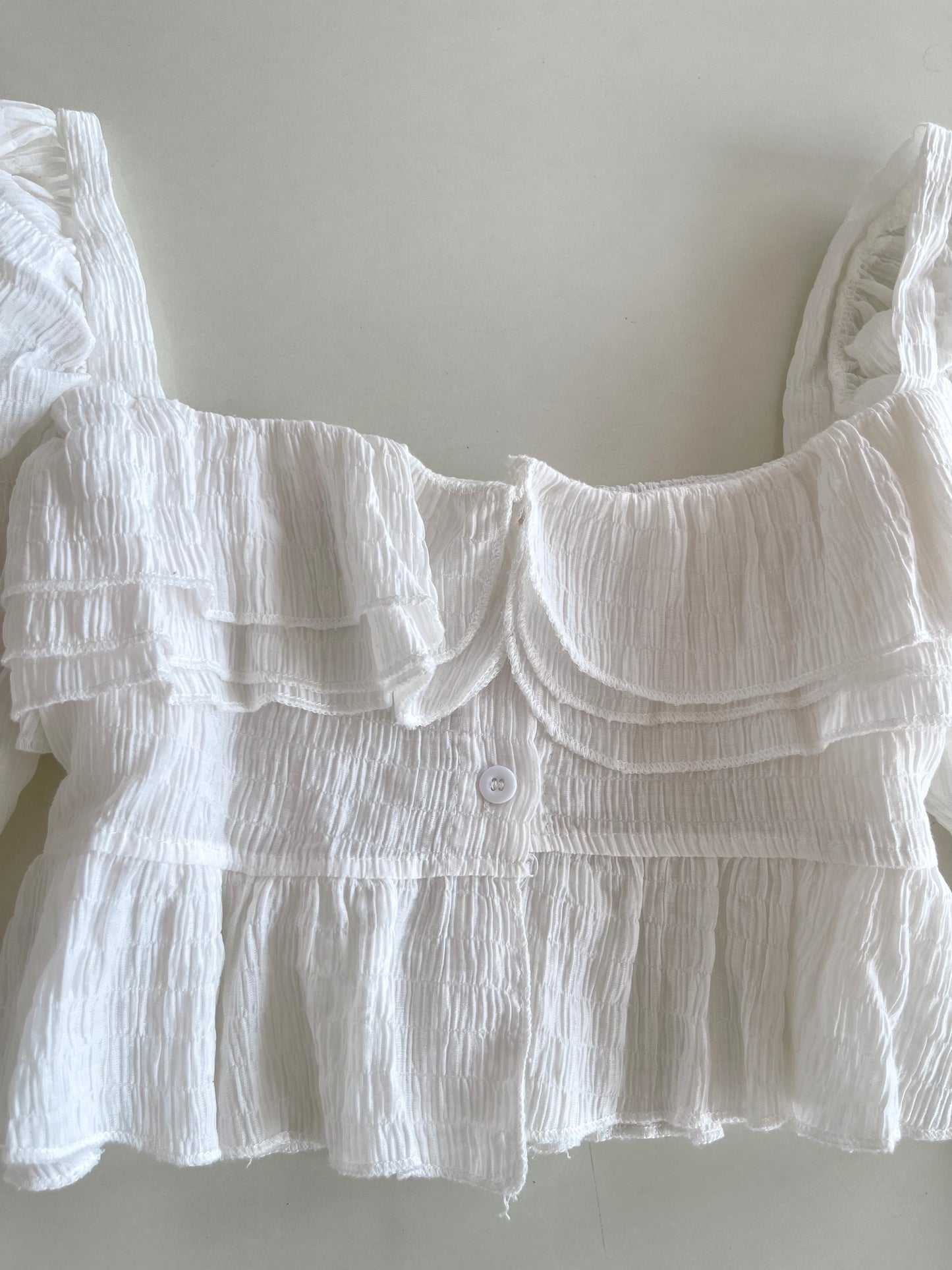Mik White Top-Bust 36 to 38