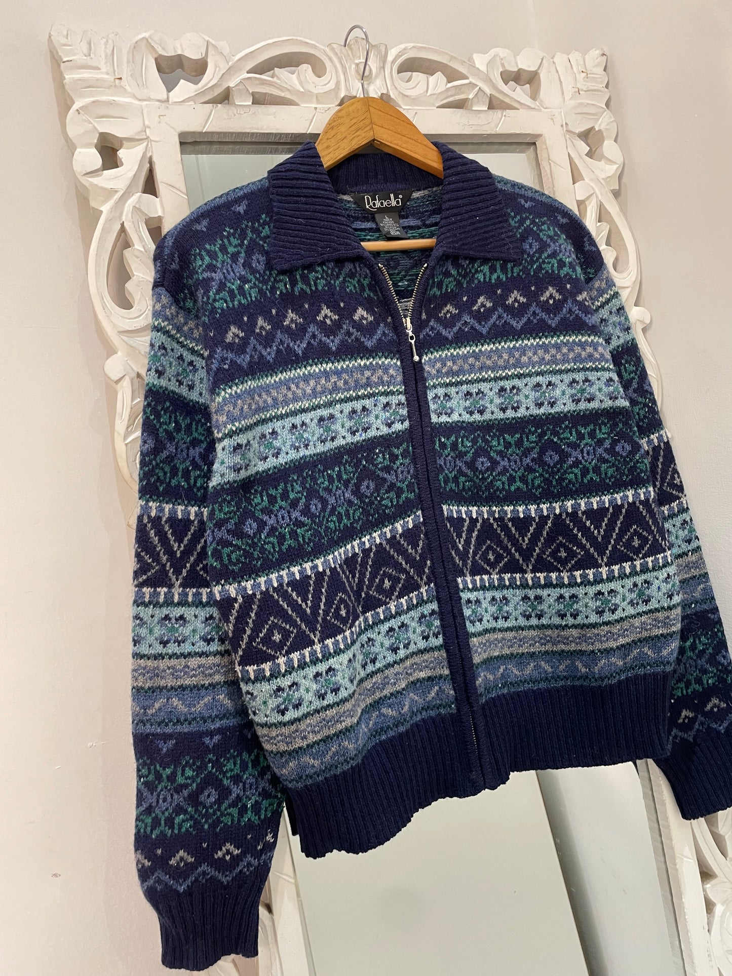 Lambswool Chunky Pinterest Sweater-Chest 44