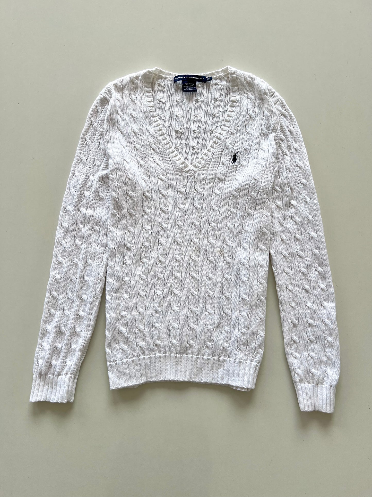 Ralph Lauren 100% Cotton Vintage Sweater-Bust 40