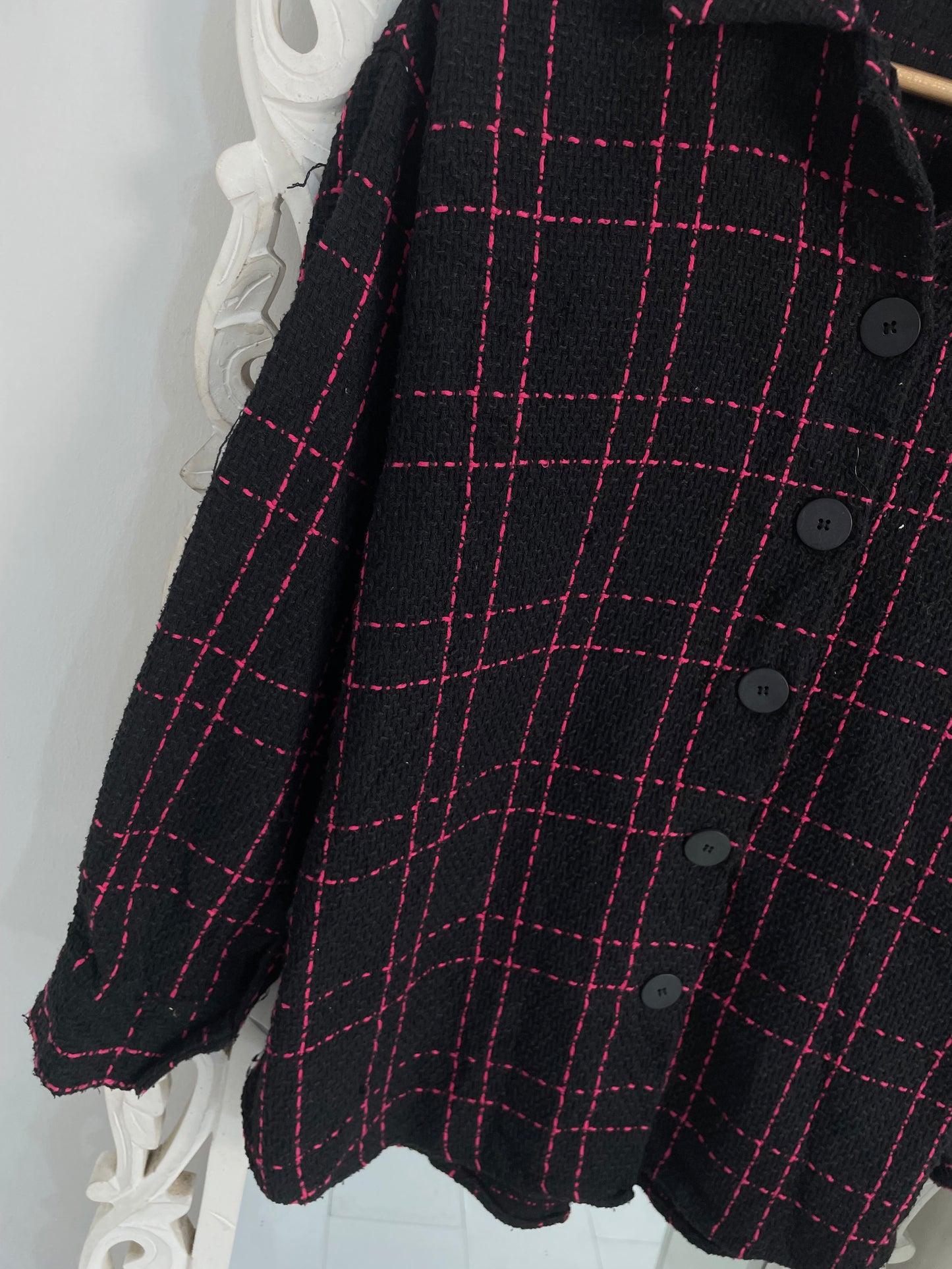 Thick Tweed Shacket-Chest 44 (XS/S)