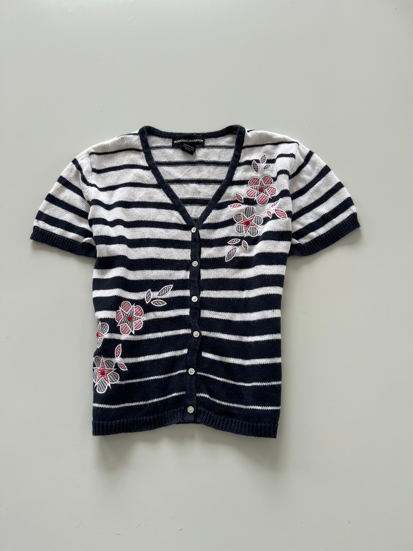Nortonmcnaughton Embroidered Sweater-Bust 40