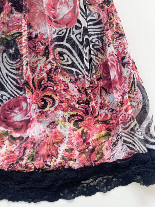 Y2k Lace Dress-Bust 44 to 46