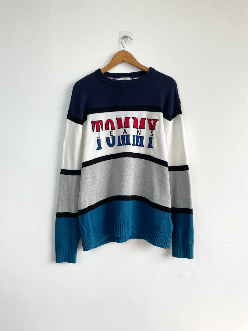 Vintage Tommy Hilfiger Cotton Pullover-Chest 48