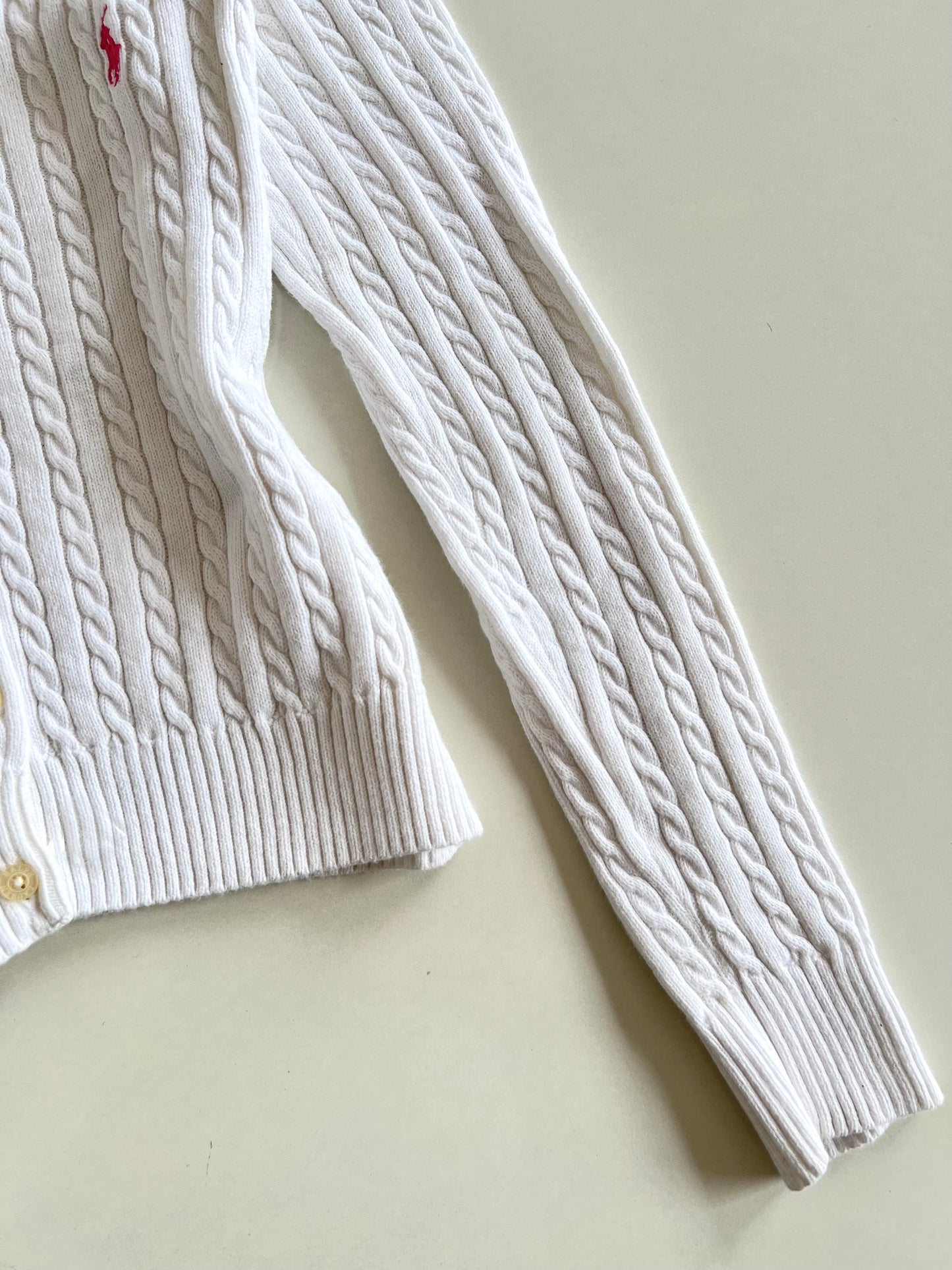 Ralph Lauren 100%Cotton Vintage Cardigan-Bust 32