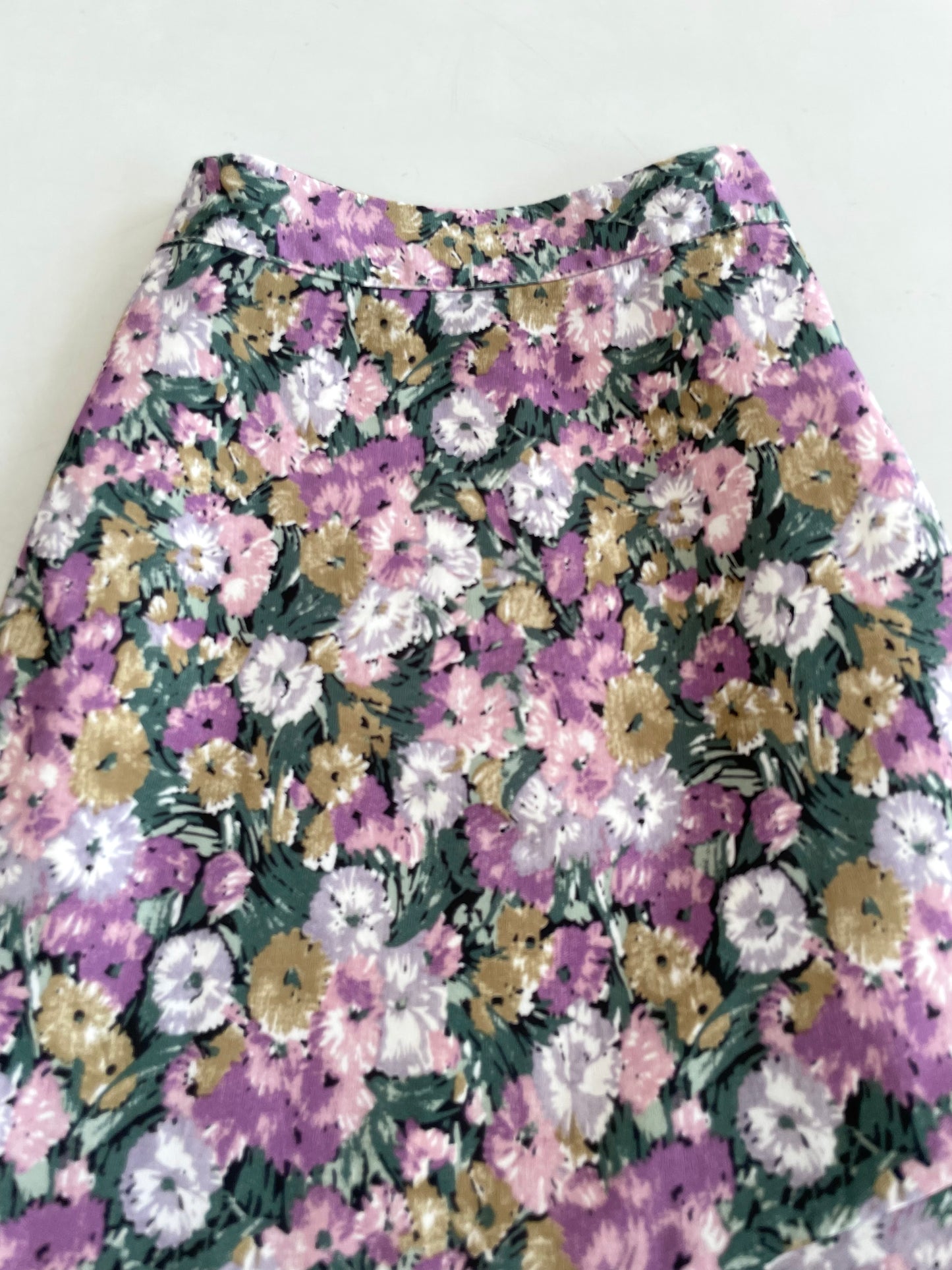 Vintage Floral Skirt-Waist 26