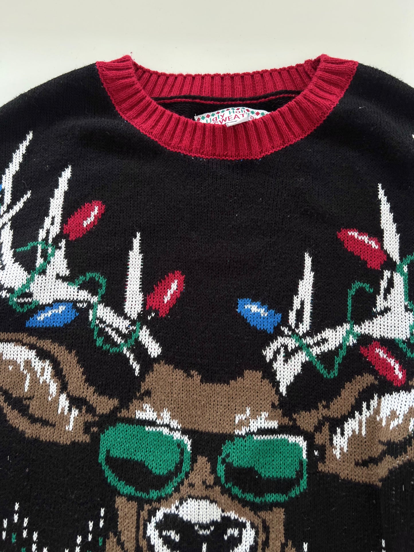 Ugly Holiday Christmas Sweater-Bust 4
