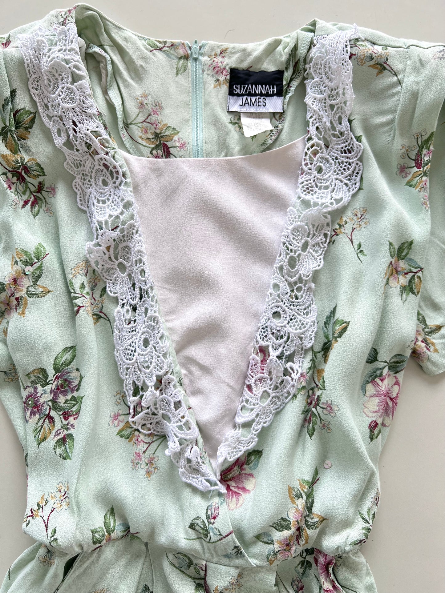 Suzannah James Vintage Dress-Bust 36 to 38