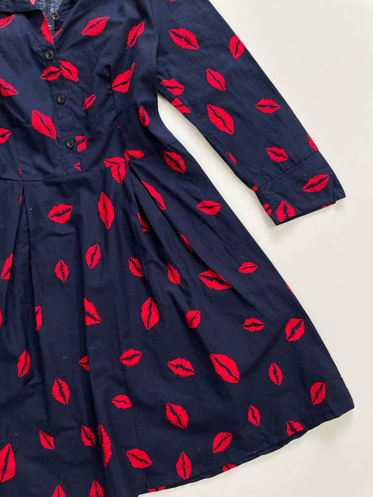 Kisses Cotton Dress-Bust 30