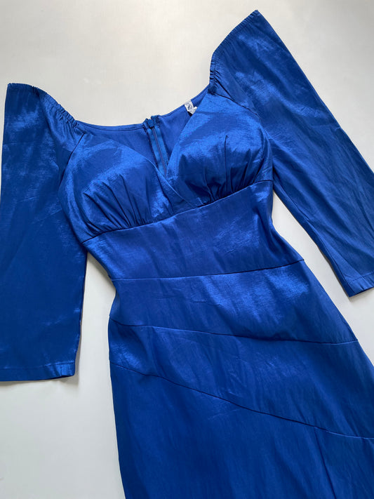 Midnight Blue Dress-Bust 28 to 30
