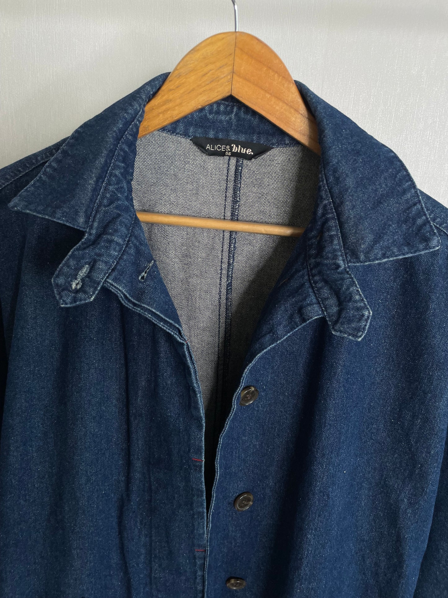 ALICE & BLUE DENIM COAT - BUST 42