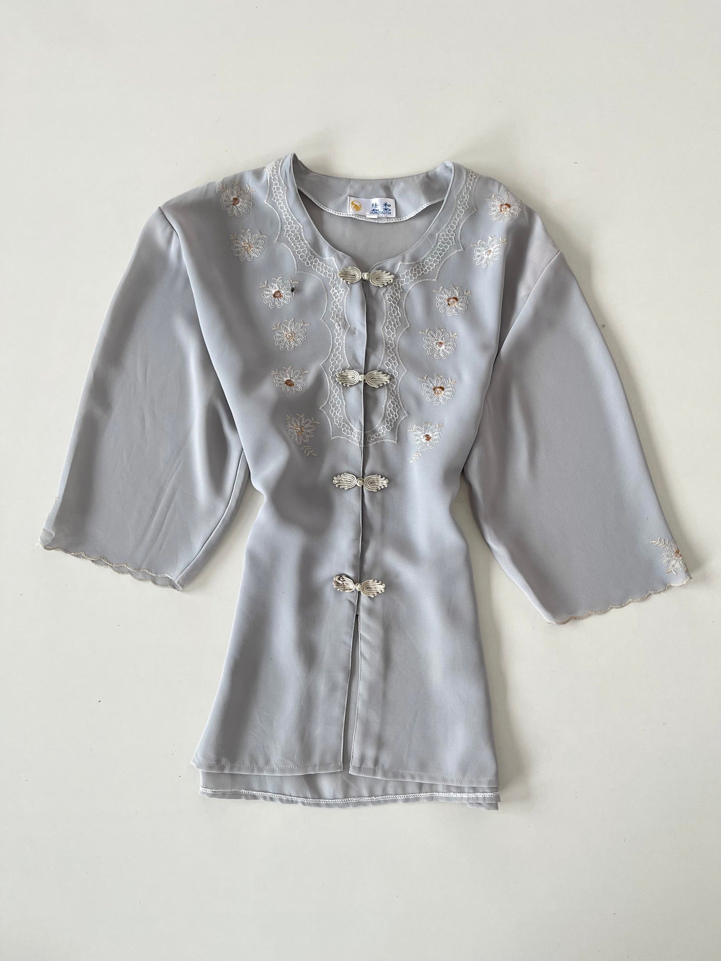 Chinese Embroidered Top-Bust 44