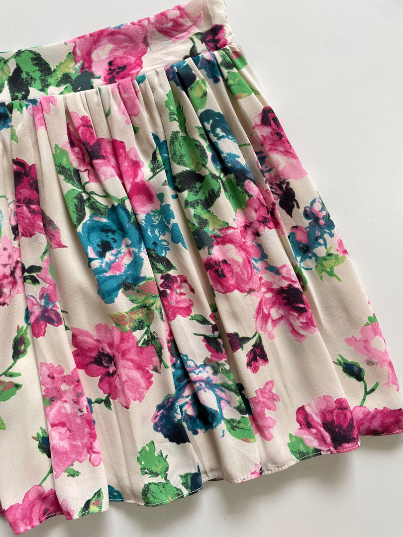 REAL COCO FLORAL SKIRT - WAIST 26 TO 28