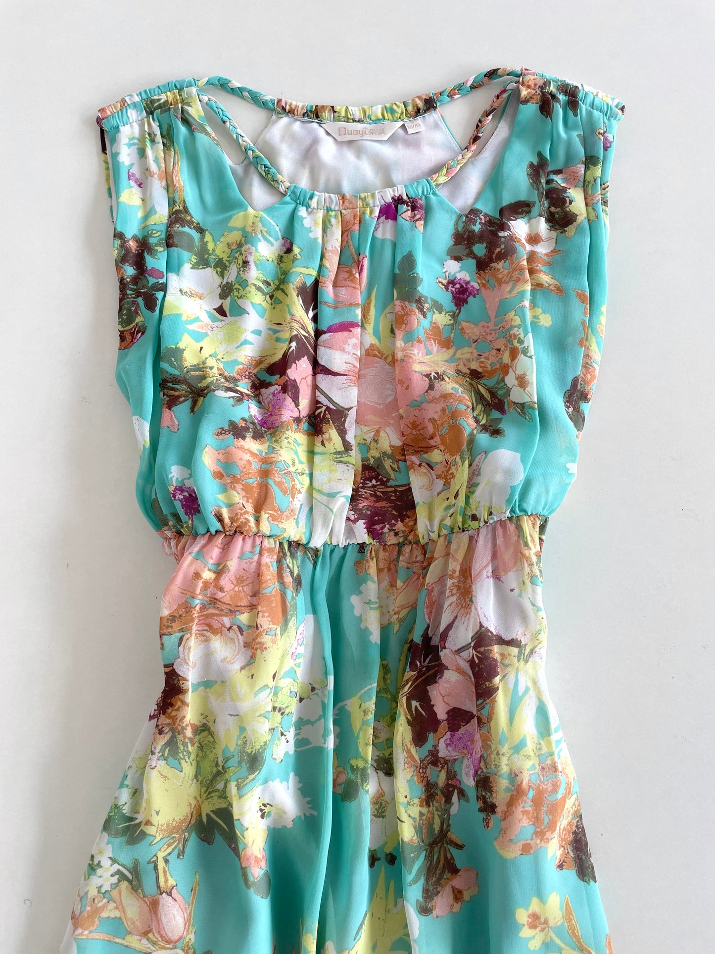 Vintage Blue Dress-Bust 38 to 40