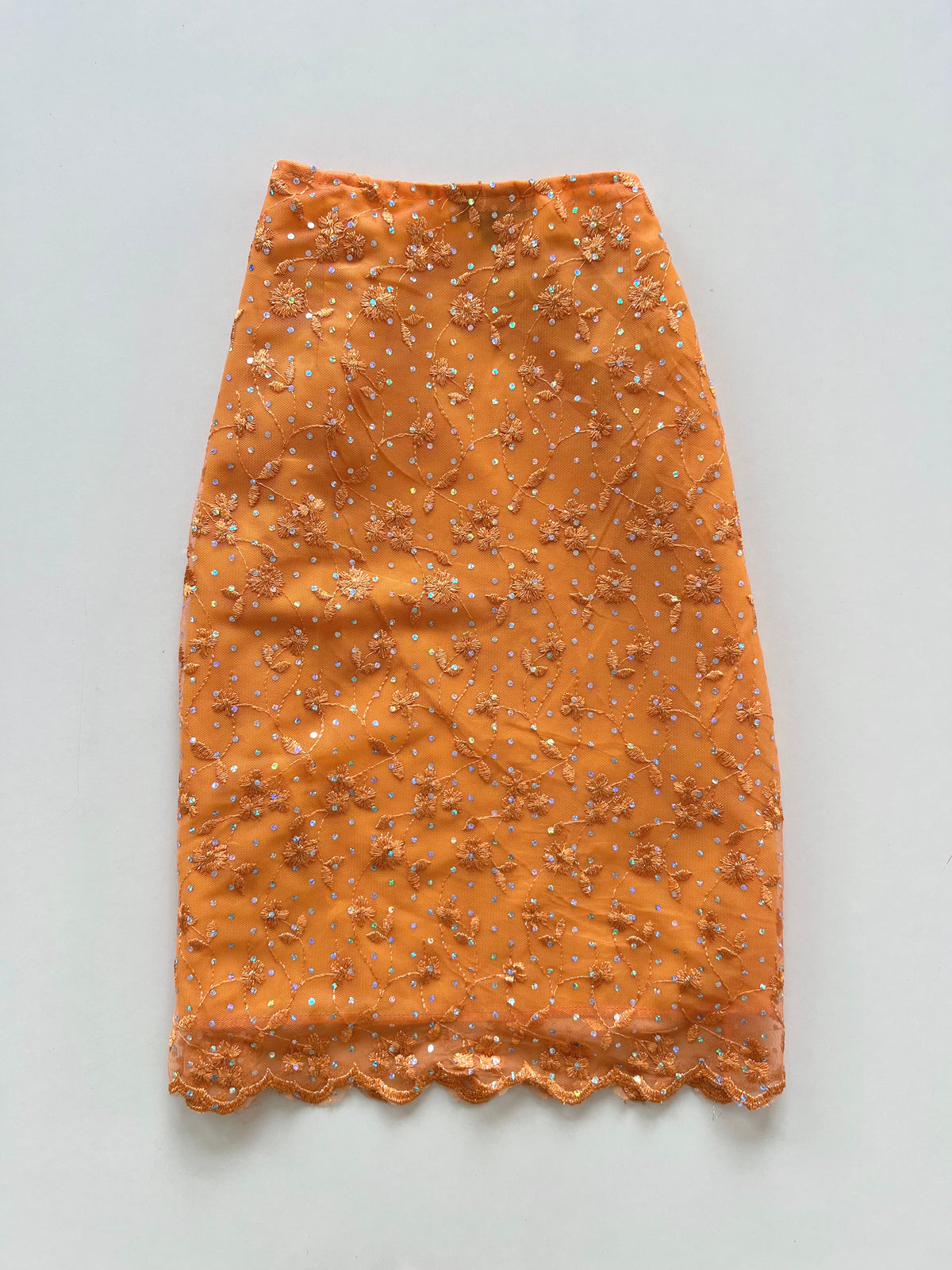 Kadra Embroidered Desi Skirt-Waist 28
