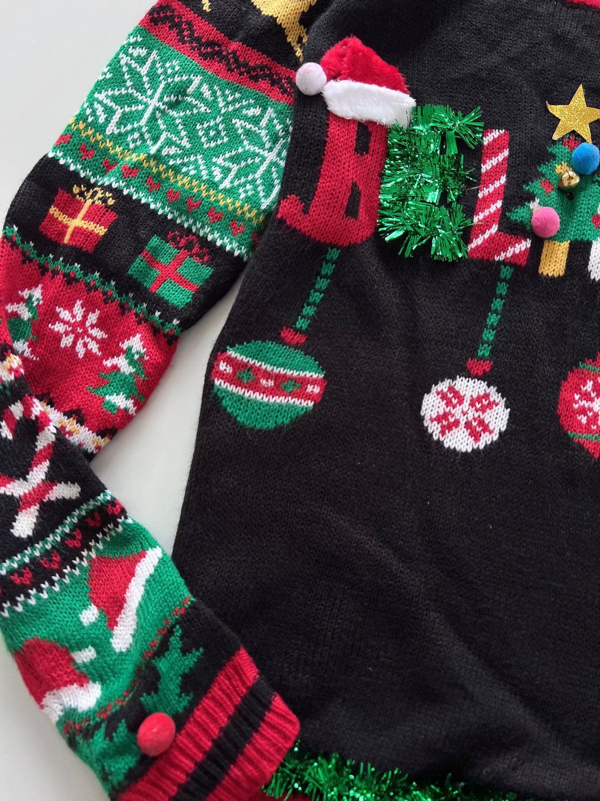 No Boundaries Christmas Sweater-Bust 32