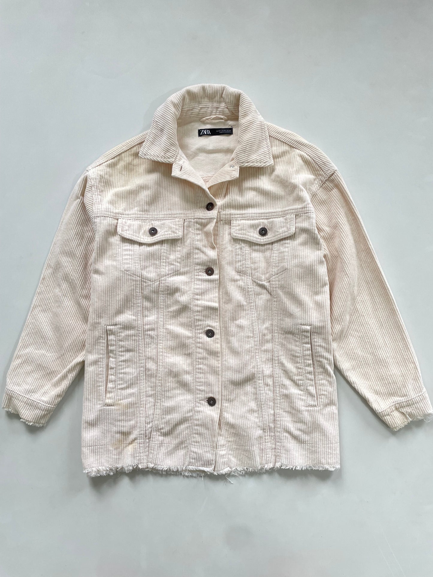 Zara Corduroy Shirt-Bust 48