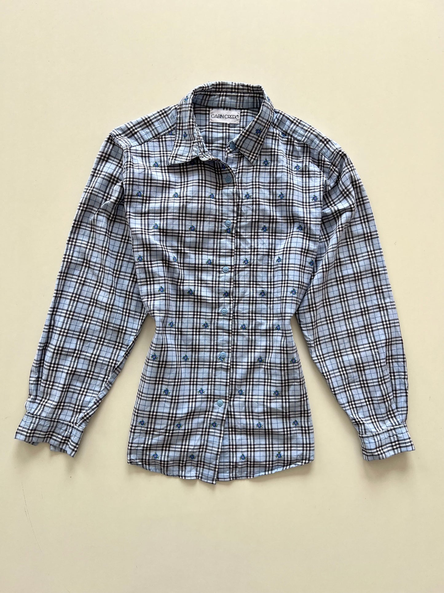 Cabin Creek Embroidered Vintage Shirt-Bust 42