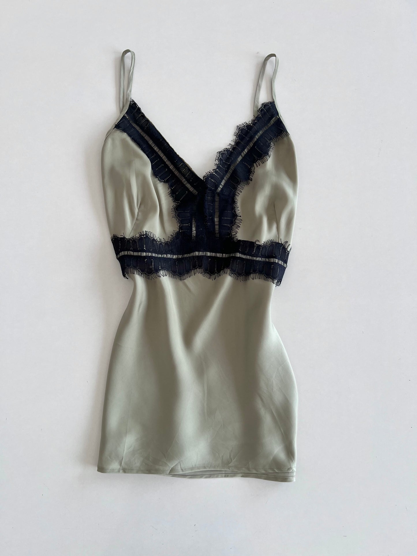 Next Satin Lace Top-Bust 34