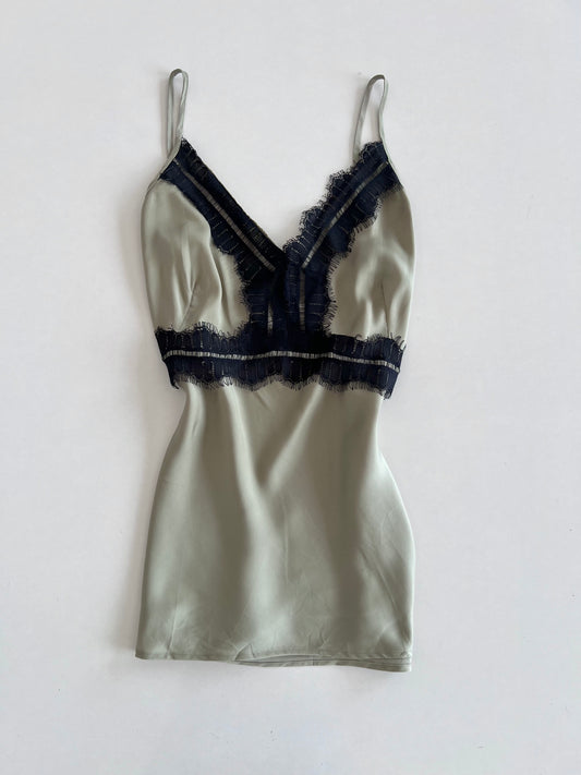 Next Satin Lace Top-Bust 34