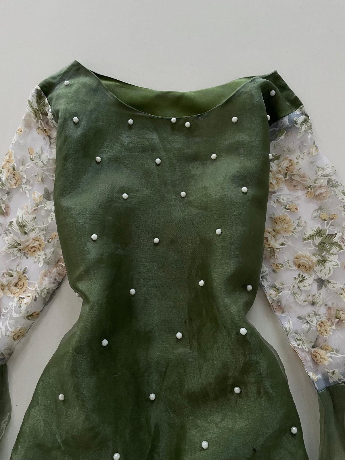 Organza Vintage Top-Bust 42