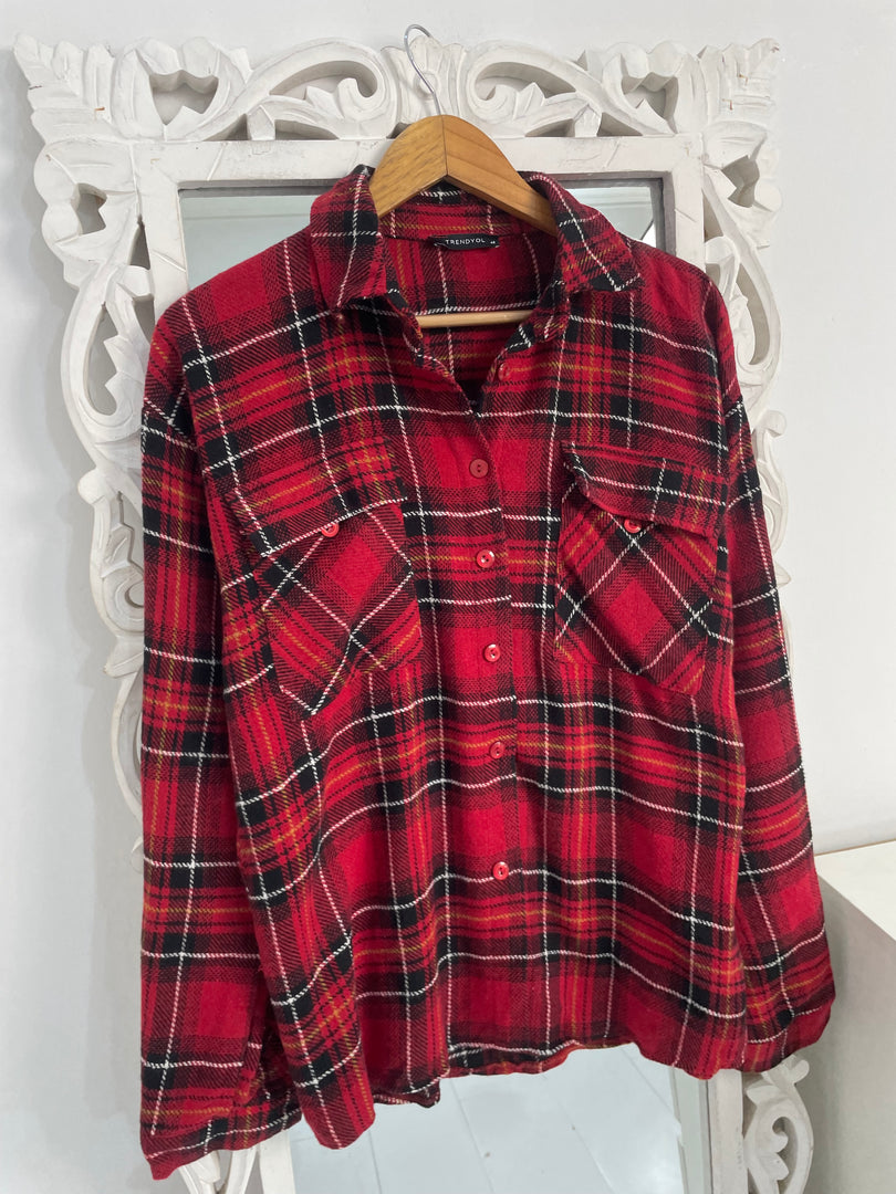 Super Thick Warm Shacket-Chest 40