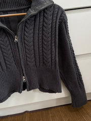 Chunky Pinterest Two Way Zipper-Chest 38