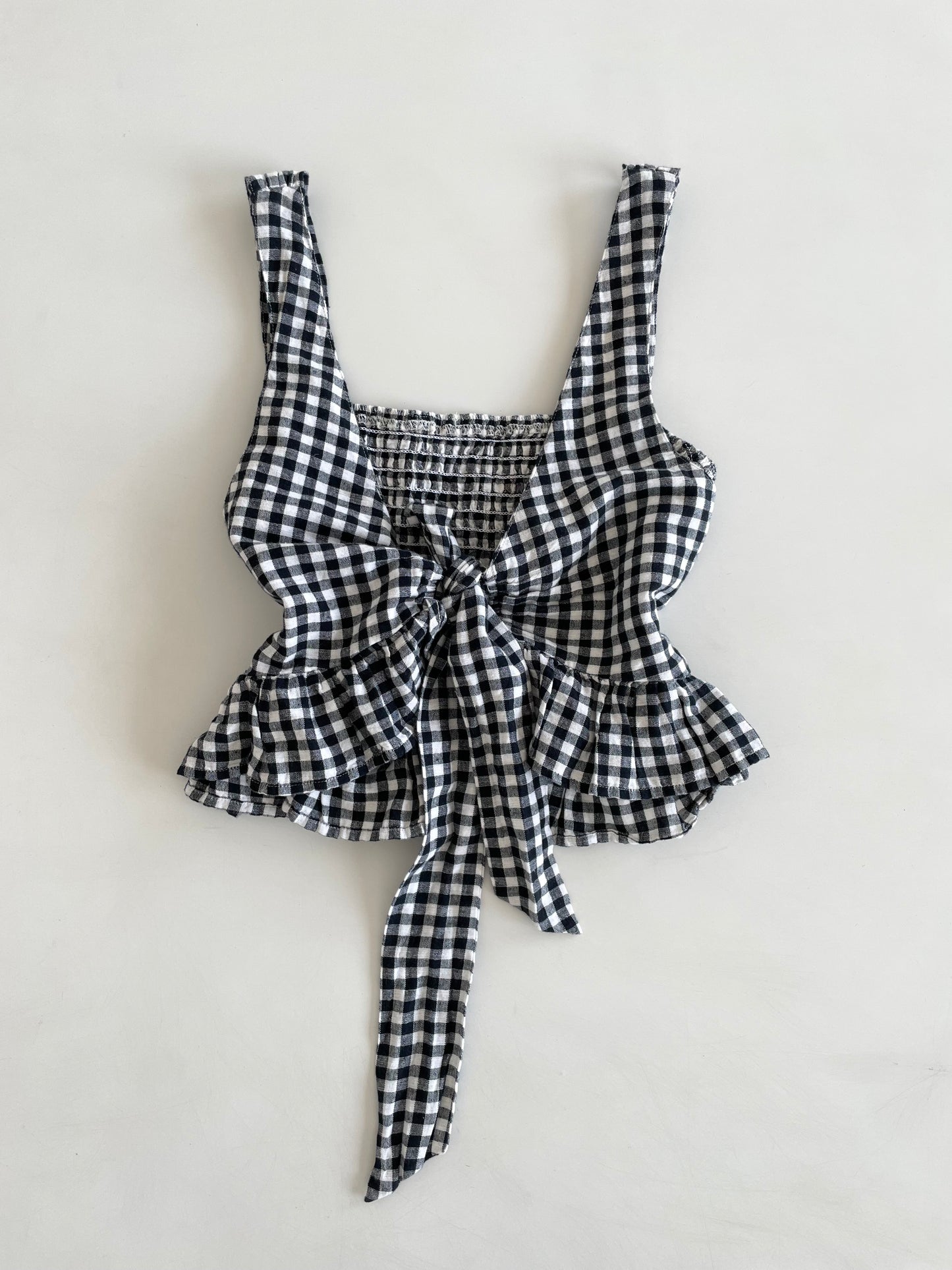 American Eagle Gingham Top-Bust 40