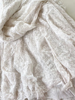 Load image into Gallery viewer, Hand Embroidered Dreamy White Dress-Bust 34